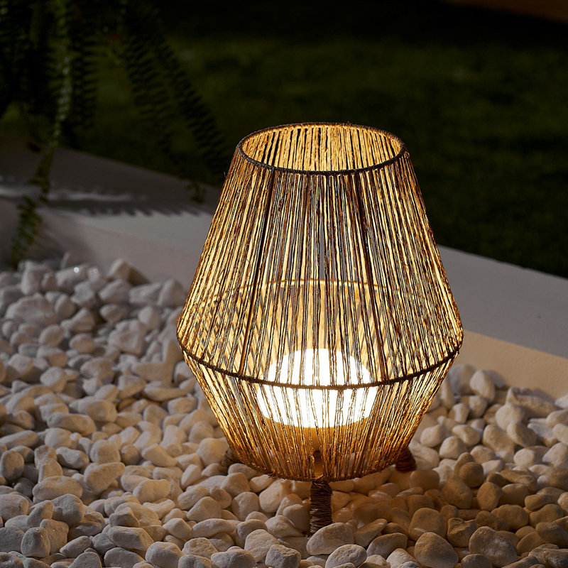 13'' Battery Powered Integrated LED Jar Lantern