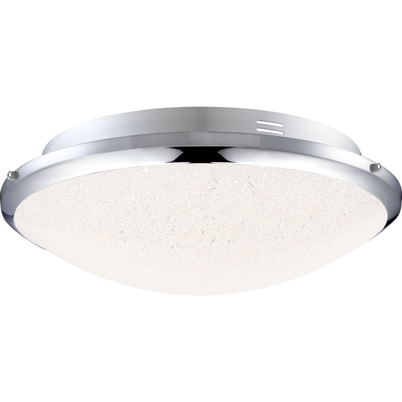 Stickney Glass LED Flush Mount