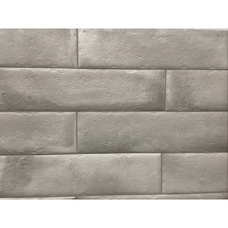 Brickell Gris 3x12 Matte Ceramic Wall tile, Gris