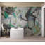 Murale abstraite pelez et collez - Rêve de malachite-1152167168