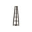Hewitt Triangular Laminate Bookcase with Space Saving Contemporary Etagere for Office, Bedroom Corner Spaces-347625747-390916083