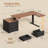Farmhouse L Shaped Electric Standing Desk-756738163-756738174