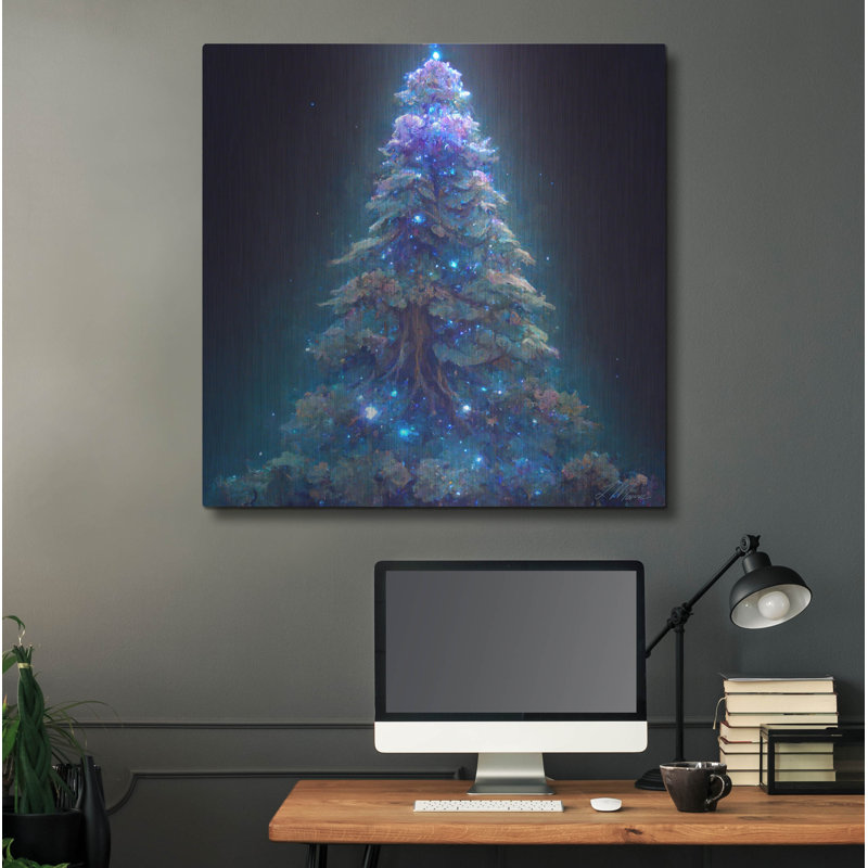 «Christmas Tree 7» par Tanya Mavric, H 36 po x l 36 po