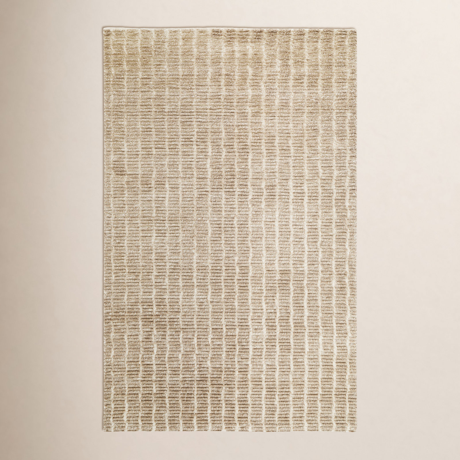 Debra Hand-Tufted Striped Wool Rug, Rectangle 3' x 5'