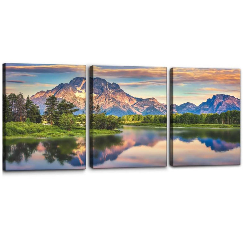 3 Piece Wrapped Canvas Print