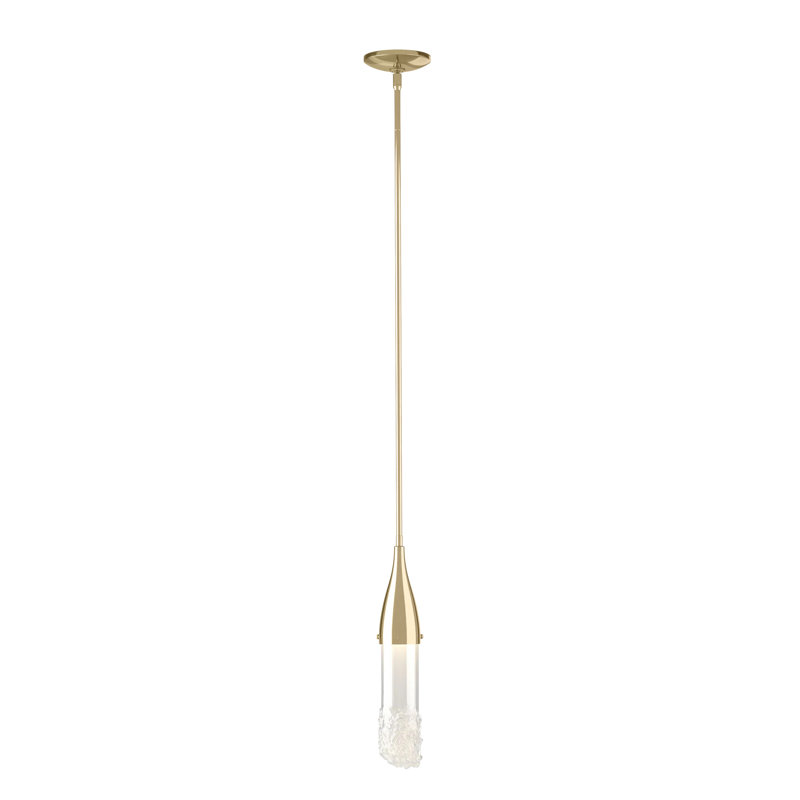 Fritz 1 - Light Single Cylinder Pendant, Modern Brass