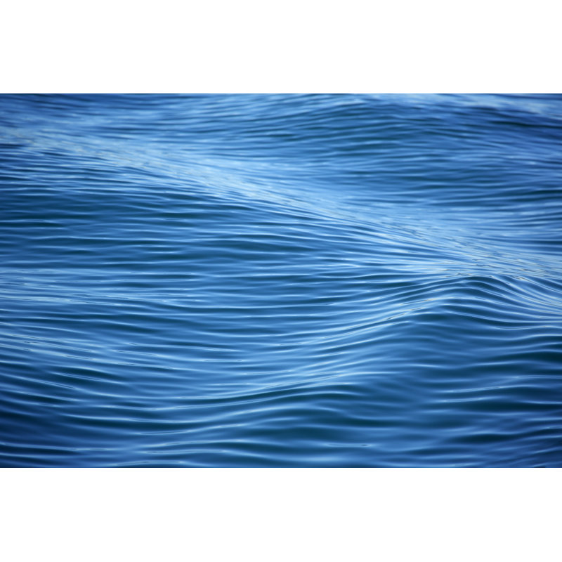 Water Texture by Skodonnell - Wrapped Canvas Print, 81cm H x 122cm W x 3.8cm D