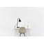 Lampe de table industrielle moderne, corps en métal noir, 6,3 po x 12,6 po | Douille E27, 6 W maximum, indice de protection IP20 | Conception scandinave, parfaite pour le bureau à domicile, le salon et la chambre à coucher, solution d'éclairage élégante et fonctionnelle-453815571