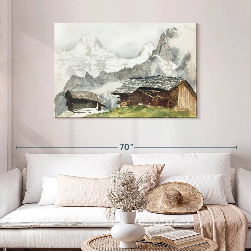 Lilith Chalets Breithorn Murren 1870, H 30 po x l 45 po