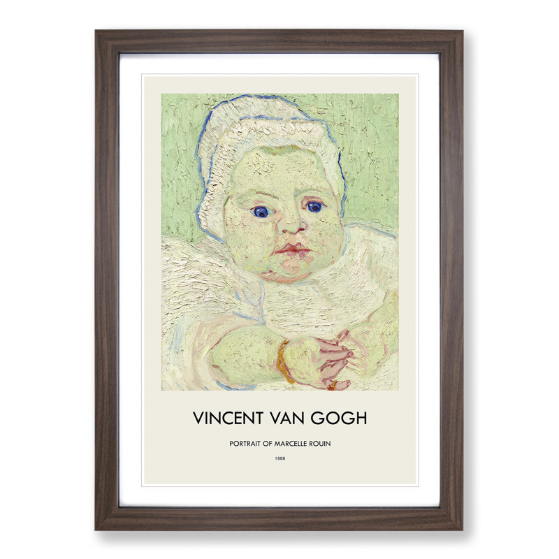 Roulins Baby by Vincent Van Gogh - Picture Frame Graphic Art, 65cm H x 48cm W x 2cm D