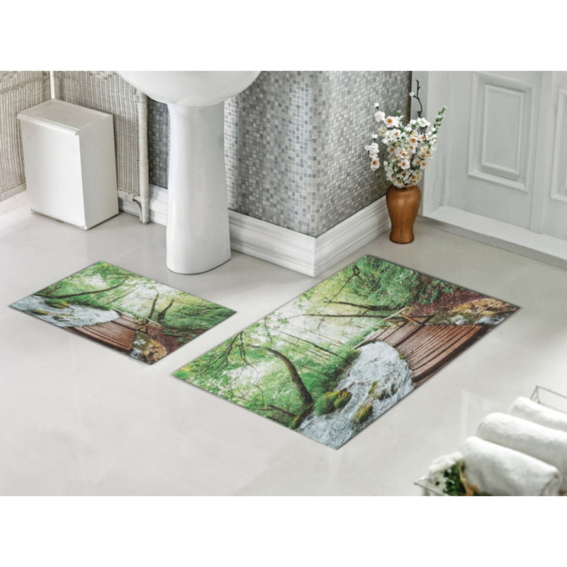Ensemble de tapis de bain 2 pièces Dionyzas