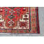Tapis rouge et beige fait à la main 3 x 5 | Tapis oriental tribal turc Tribal