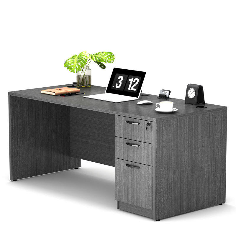 Executive Desk, Dark Gray