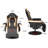 Inbox Zero Adjustable Reclining Ergonomic Swiveling PC & Racing Game Chair with Built-in Speakers and Footrest-188314216