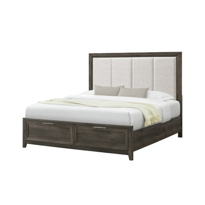 Mariah Dark Brown King Bed