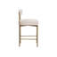 Seneca Upholstered Stool with Metal Frame-2022420577