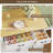 43" Rolling Kitchen Island With Hidden Wheels & 2 Stools