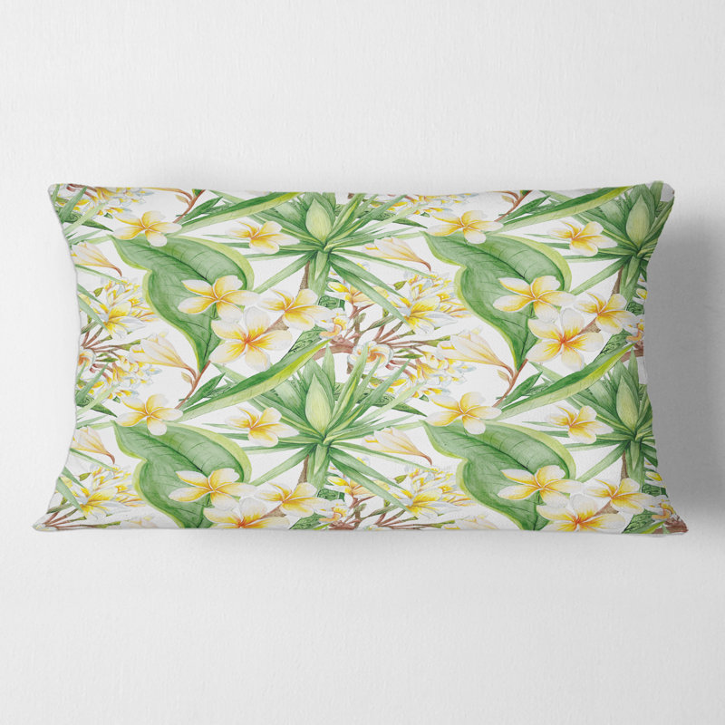 Floral Throw Pillow