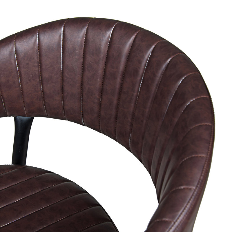 Chaise d'appoint rembourrée (ensemble de 2)