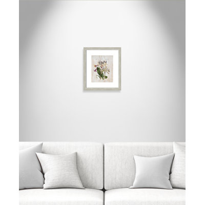 Botanical Posters Le Jardin Des Fleurs - Peinture encadrée