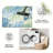 1PC watercolor tropical palm monstera leaf area rugs for Living Room, Soft, All seasons, Easy-maintain, Washable Indoor mat, Farmhouse suitable for living room, bedroom, dining area, patio, porch, balcony Home Decor, Outdoor Decor.-1668216442