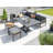 Najmo - Bellmount Large Corner Set with Height Adjust Table