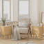 Table de chevet en rotin, table de chevet moderne Boho ...
