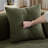 Compact Modern Sofas, Green Teddy Velvet, No-assembly For Small Spaces
