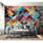 Holzwarth Geometric Wall Mural-1105107609