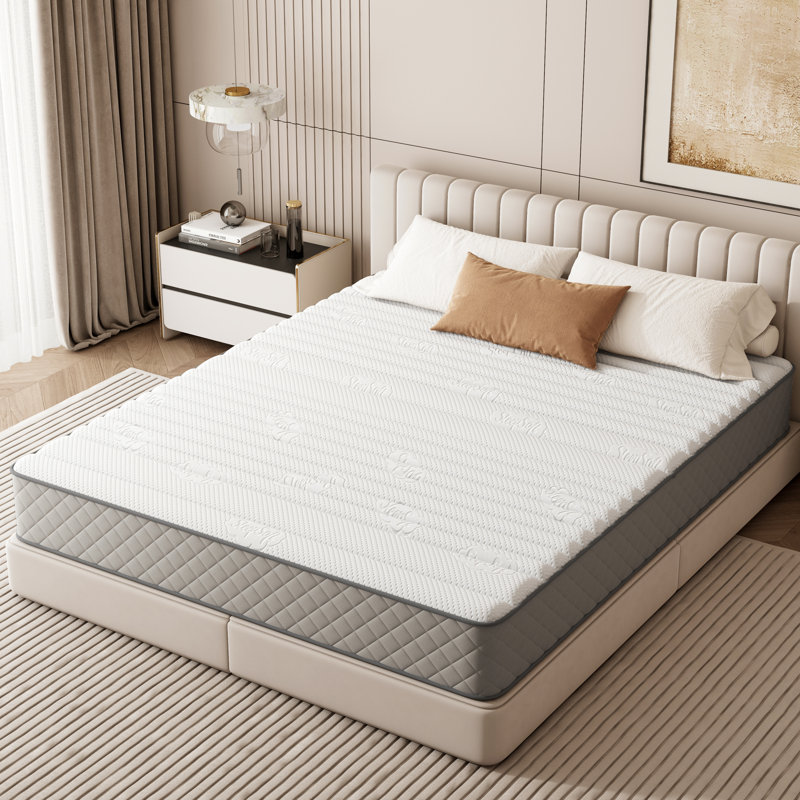Matelas hybride mi-ferme 12 po Noren, 12", Grand lit