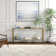Hera 62'' Glass Top Console Table
