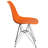 Daker Plastic Chair with Chrome Base-1852978096