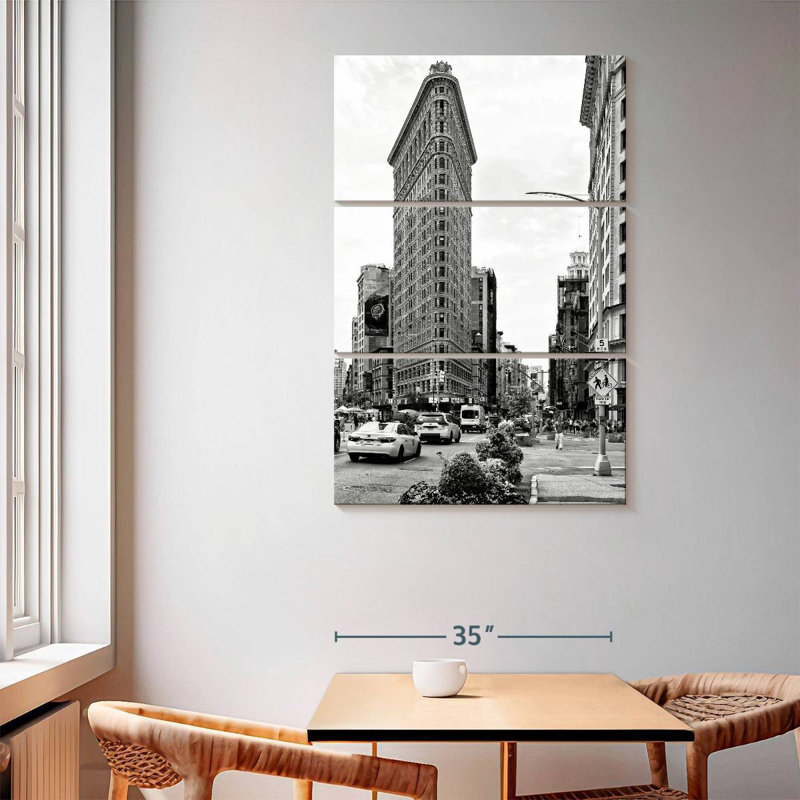Sireci Manhattan Flatiron Building, 65" H x 42" W