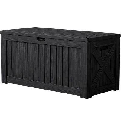 125 Gallons Water Resistant Lockable Deck Box
