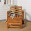 Abhishek Outdoor Lounge Chair with Ottoman
