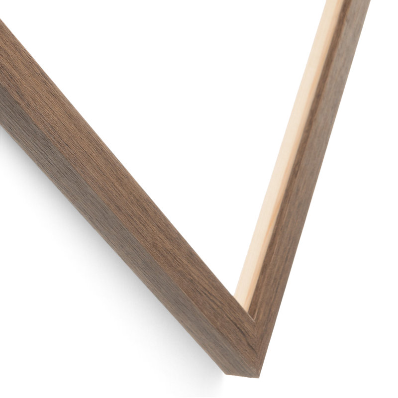 Wood Picture Frame with Mat