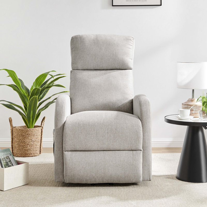 Richelle 66 Wide Recliner, Cream