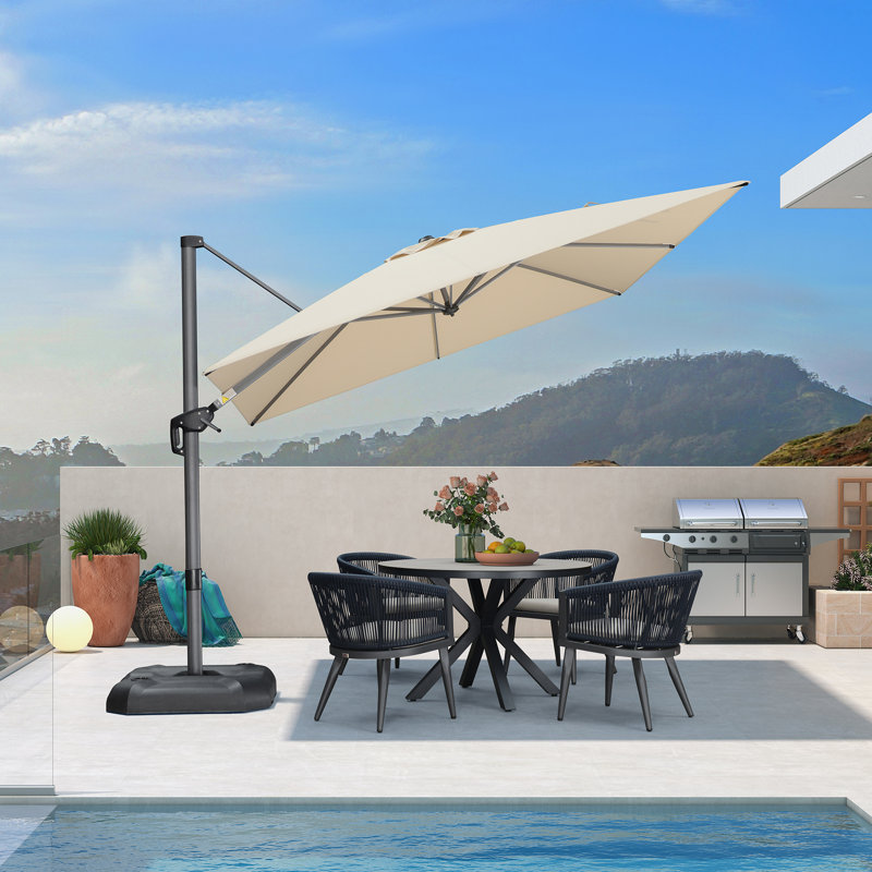 274cm Cantilever Parasol, Beige