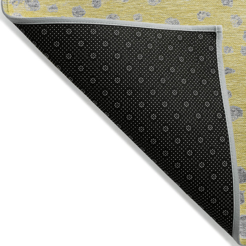 Tapis intérieur / extérieur doré Marilla, 8' x 10'
