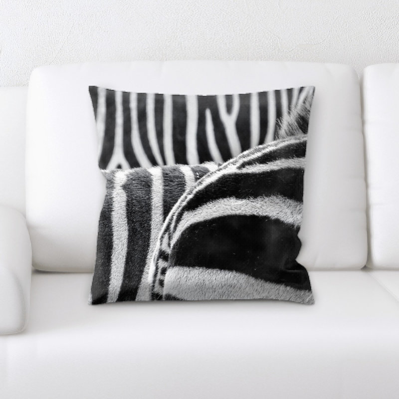 Microsuede Throw Pillow