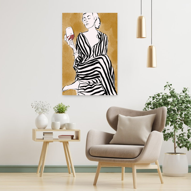 Art contemporain Art contemporain, H 36 po x l 24 po