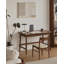 Bureau à domicile minimaliste en bois de noyer avec tiroirs Minimalist