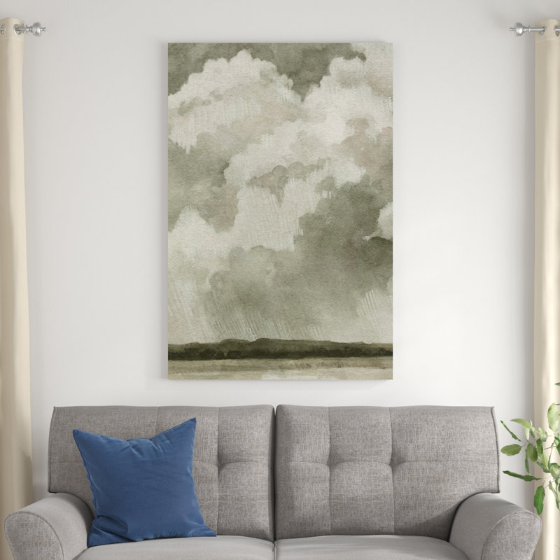 Grand ciel foncé I, H 48 po x l 32 po x P 1,25 po