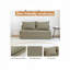 Canapé-lit en tissu Corduroy-759770451