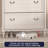 Beige Solid wood Shoe Storage