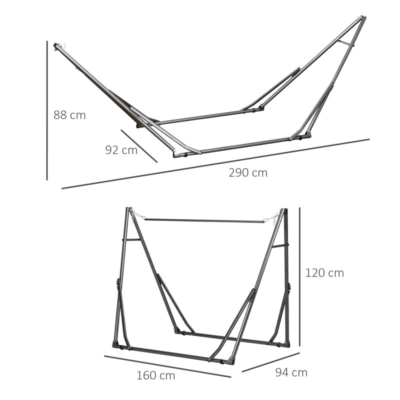 Steel Standard Hammock Stand