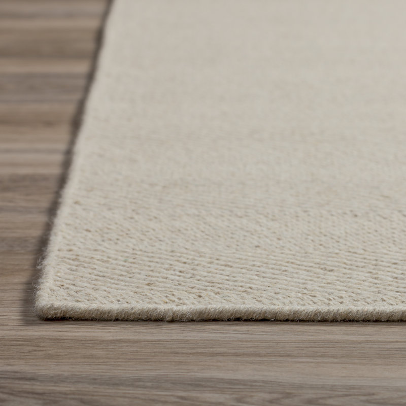 Tapis en laine crocheté à la main Dionne, Rectangle 2 pi x 3 pi
