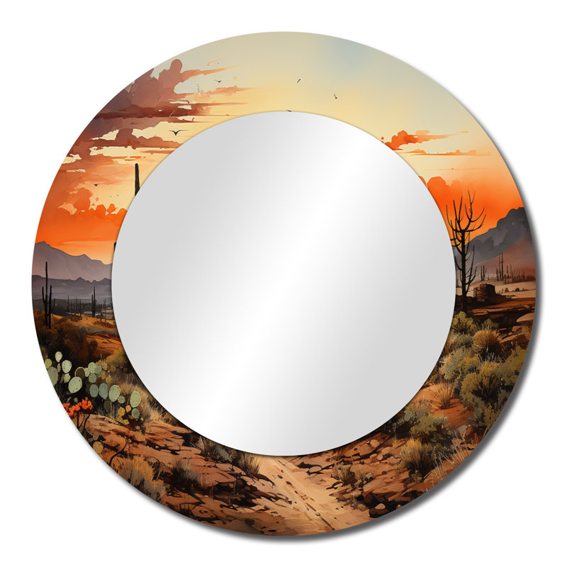 Mirror, 23" x 23"