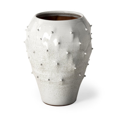 White Ceramic Table Vase