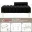 Banc rembourré en similicuir Tava-445298164